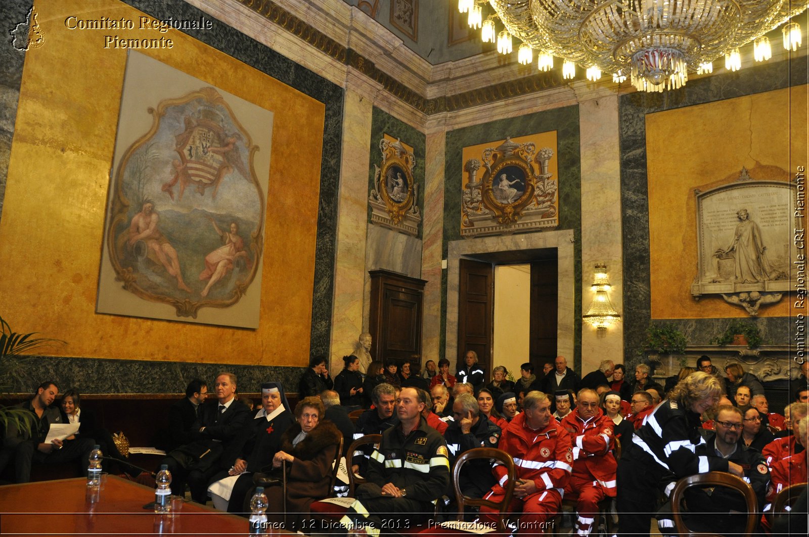 Cuneo - 12 Dicembre 2013 - Premiazione Volontari - Comitato Regionale del Piemonte