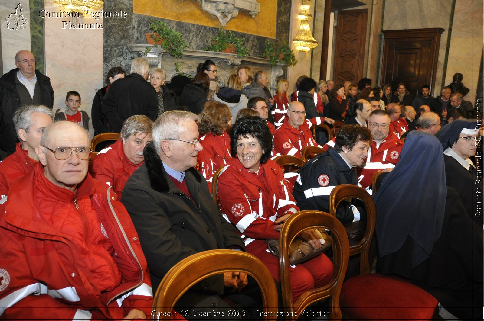 Cuneo - 12 Dicembre 2013 - Premiazione Volontari - Comitato Regionale del Piemonte