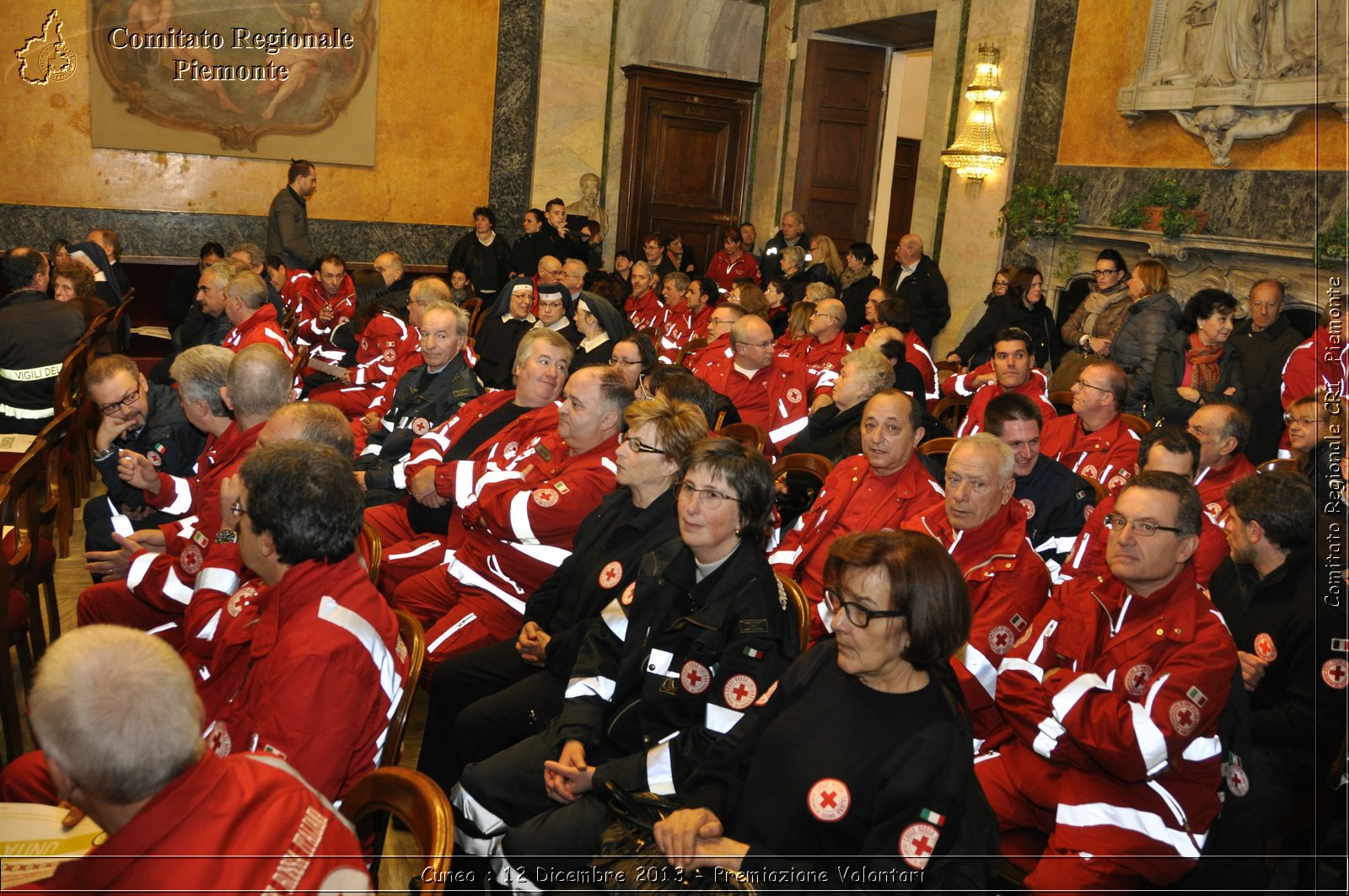 Cuneo - 12 Dicembre 2013 - Premiazione Volontari - Comitato Regionale del Piemonte