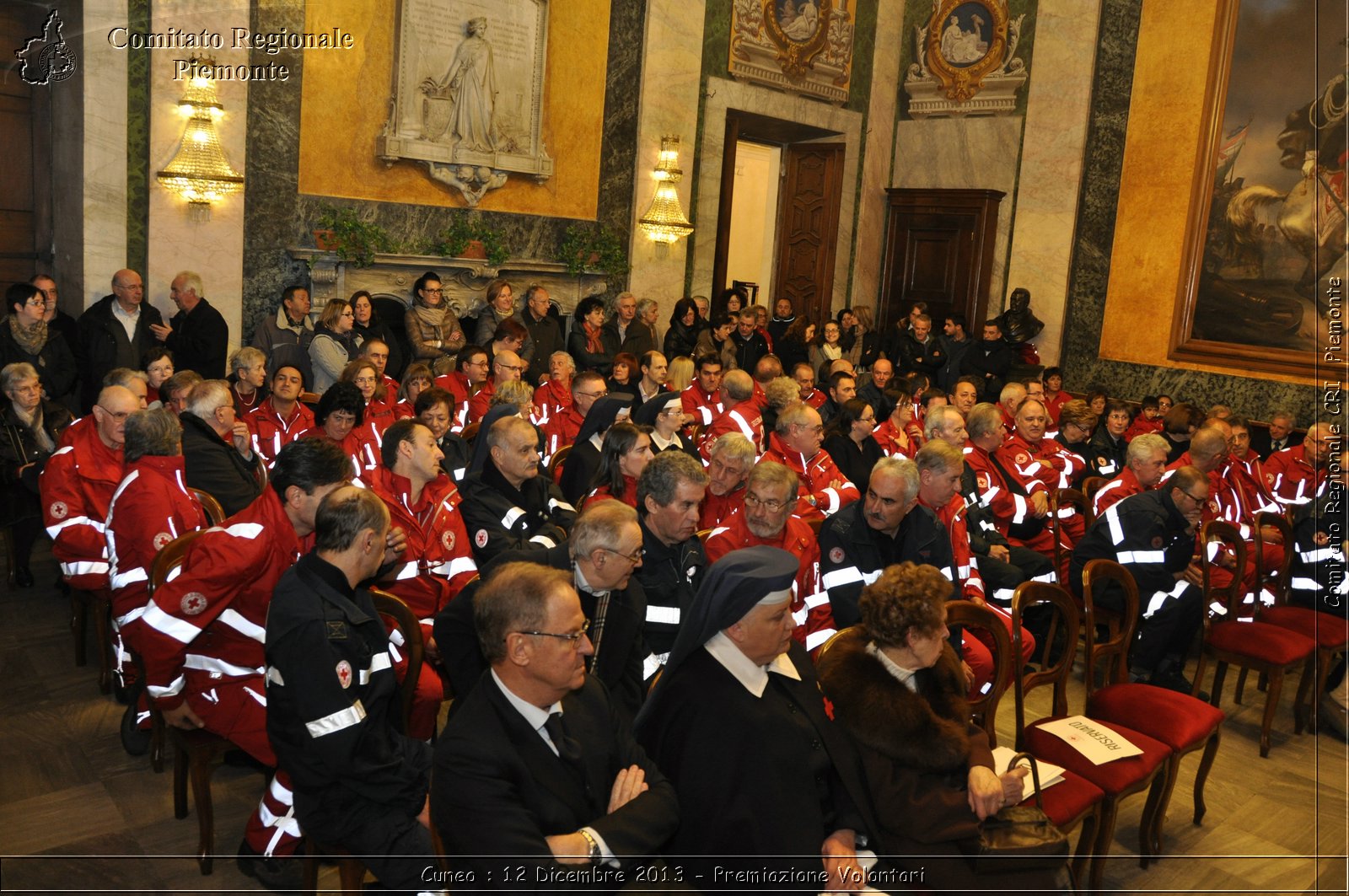 Cuneo - 12 Dicembre 2013 - Premiazione Volontari - Comitato Regionale del Piemonte