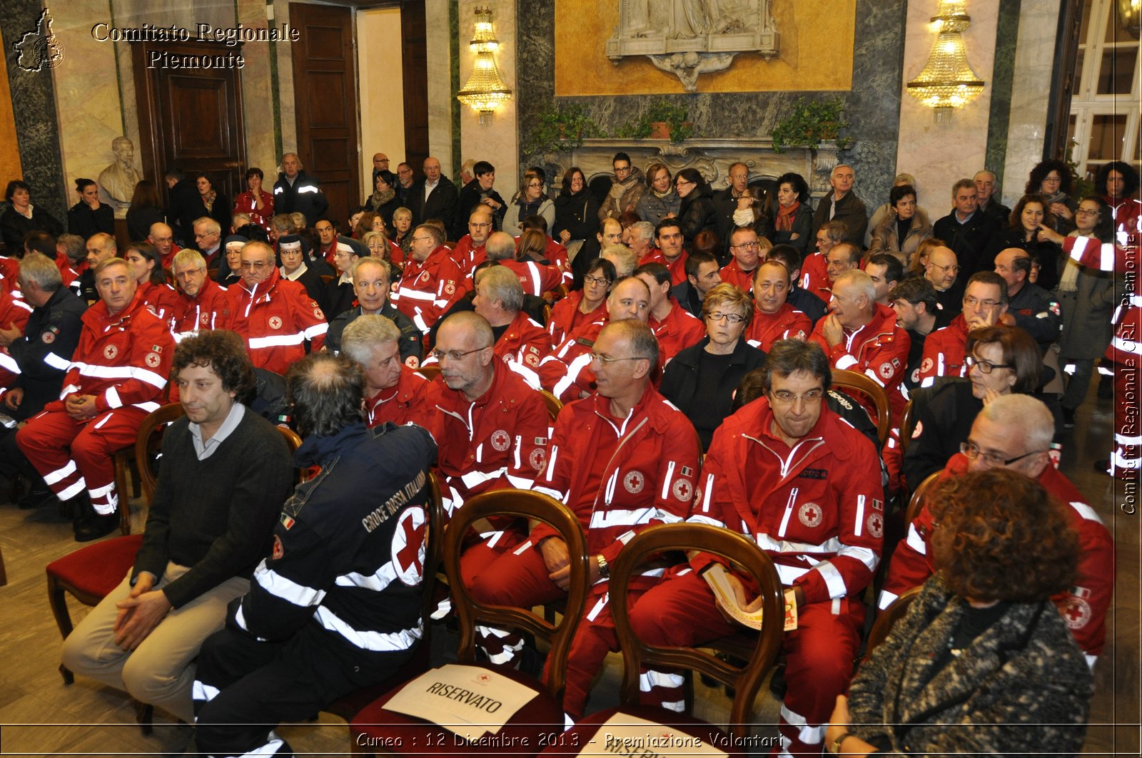 Cuneo - 12 Dicembre 2013 - Premiazione Volontari - Comitato Regionale del Piemonte