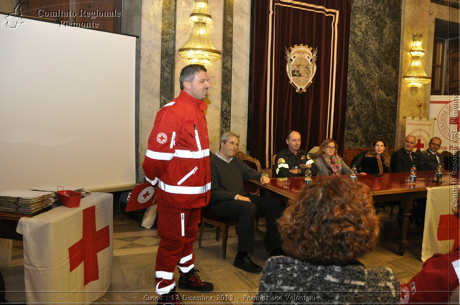 Cuneo - 12 Dicembre 2013 - Premiazione Volontari - Comitato Regionale del Piemonte