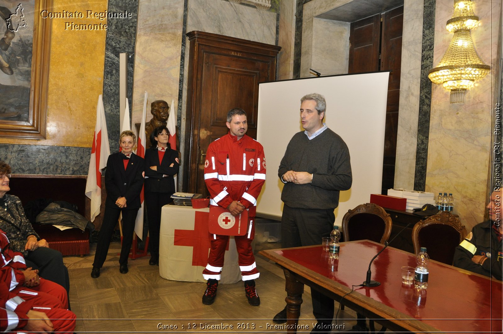 Cuneo - 12 Dicembre 2013 - Premiazione Volontari - Comitato Regionale del Piemonte