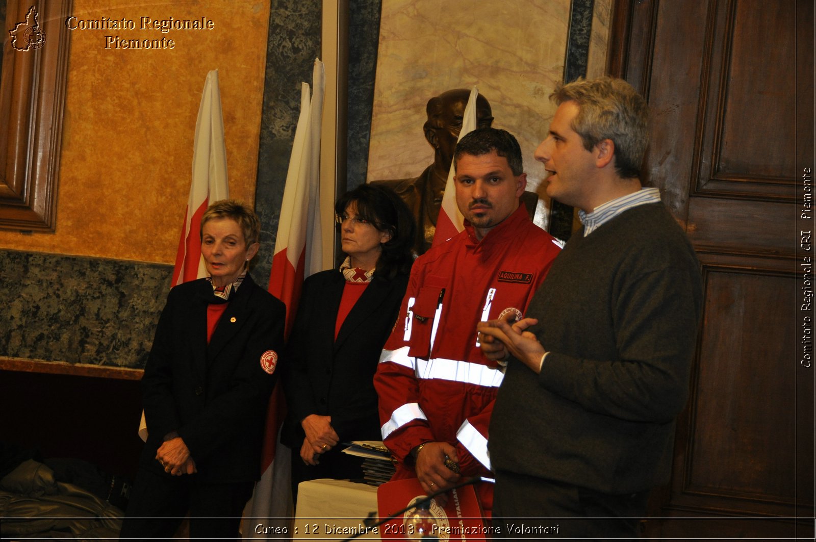 Cuneo - 12 Dicembre 2013 - Premiazione Volontari - Comitato Regionale del Piemonte