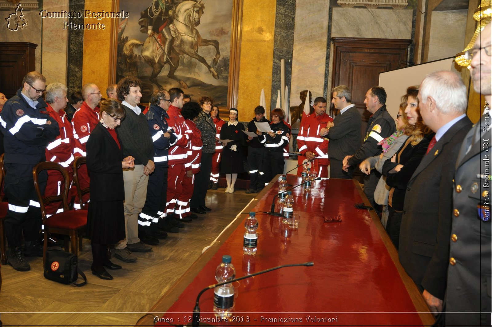 Cuneo - 12 Dicembre 2013 - Premiazione Volontari - Comitato Regionale del Piemonte