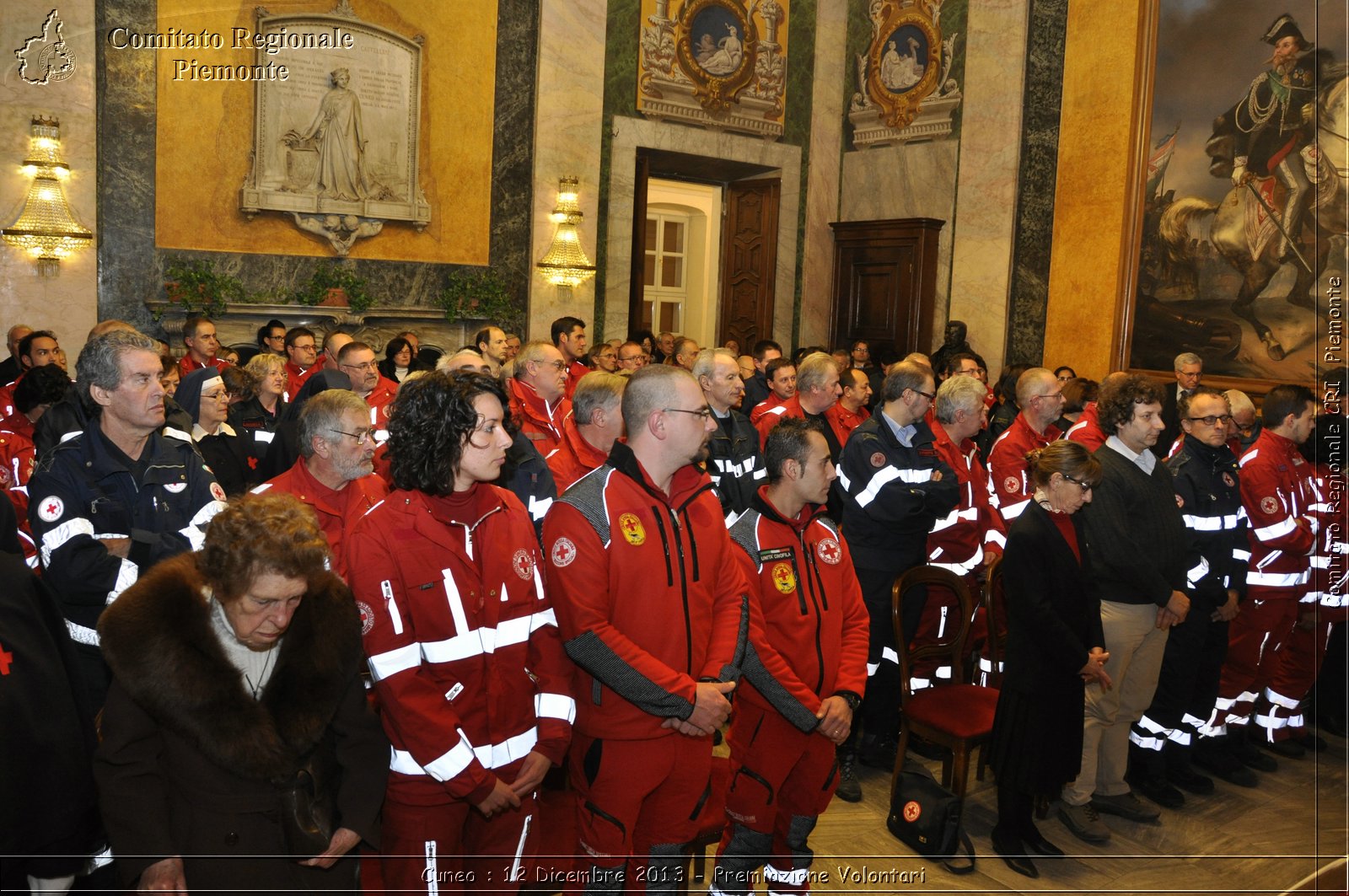 Cuneo - 12 Dicembre 2013 - Premiazione Volontari - Comitato Regionale del Piemonte