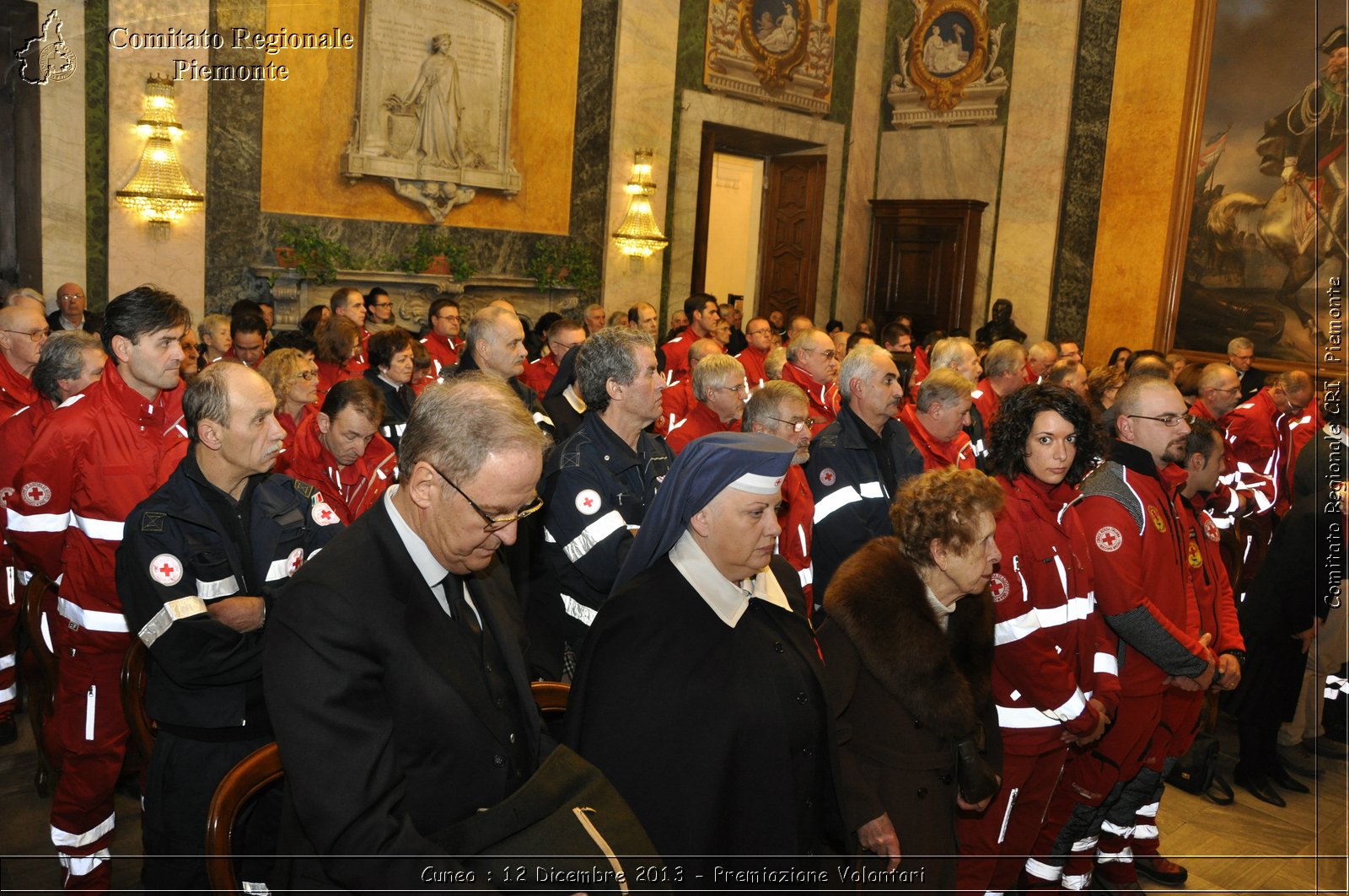 Cuneo - 12 Dicembre 2013 - Premiazione Volontari - Comitato Regionale del Piemonte