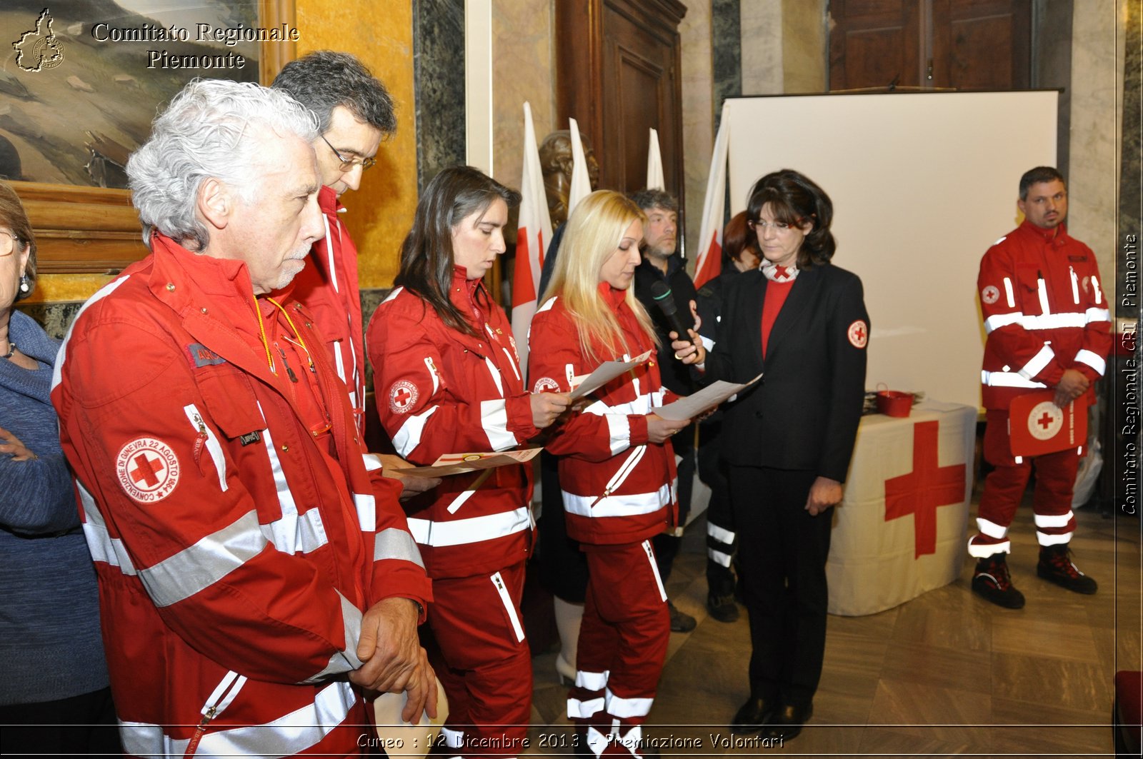 Cuneo - 12 Dicembre 2013 - Premiazione Volontari - Comitato Regionale del Piemonte