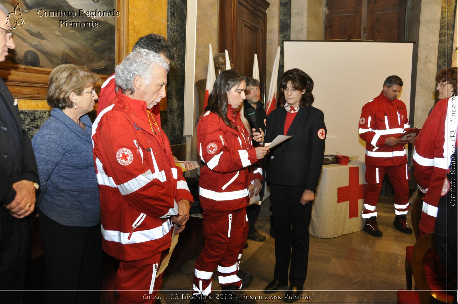 Cuneo - 12 Dicembre 2013 - Premiazione Volontari - Comitato Regionale del Piemonte