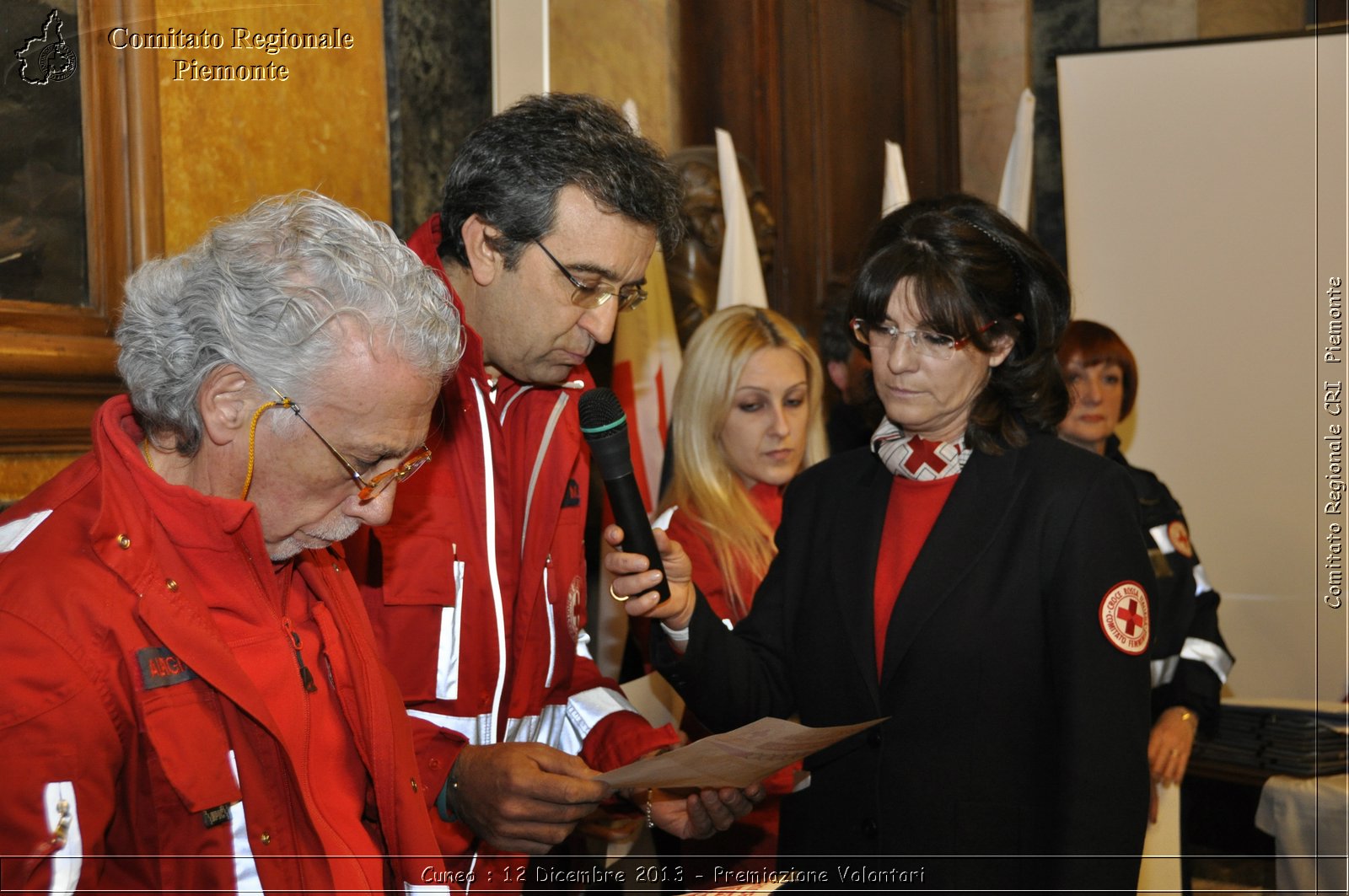 Cuneo - 12 Dicembre 2013 - Premiazione Volontari - Comitato Regionale del Piemonte