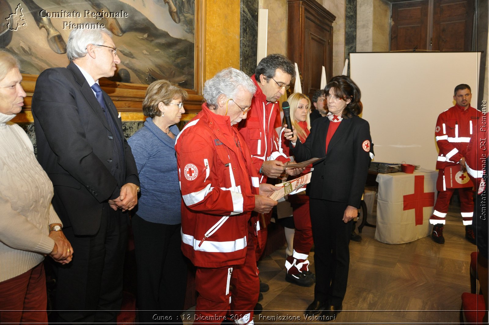 Cuneo - 12 Dicembre 2013 - Premiazione Volontari - Comitato Regionale del Piemonte