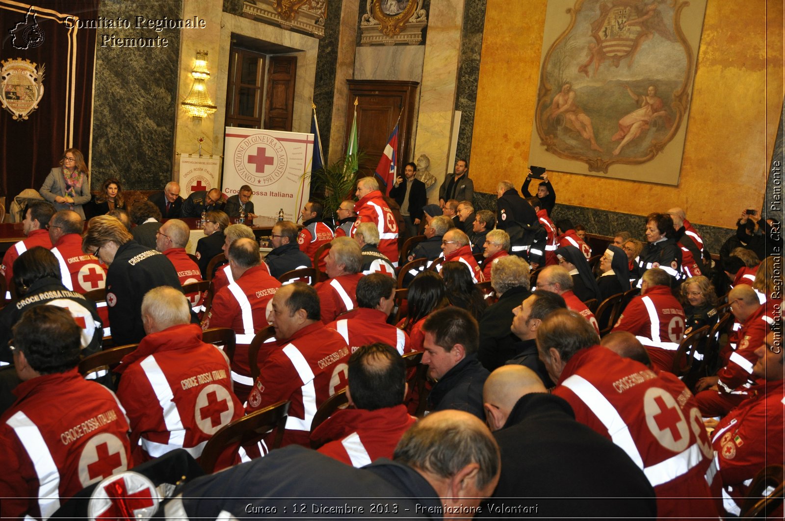 Cuneo - 12 Dicembre 2013 - Premiazione Volontari - Comitato Regionale del Piemonte