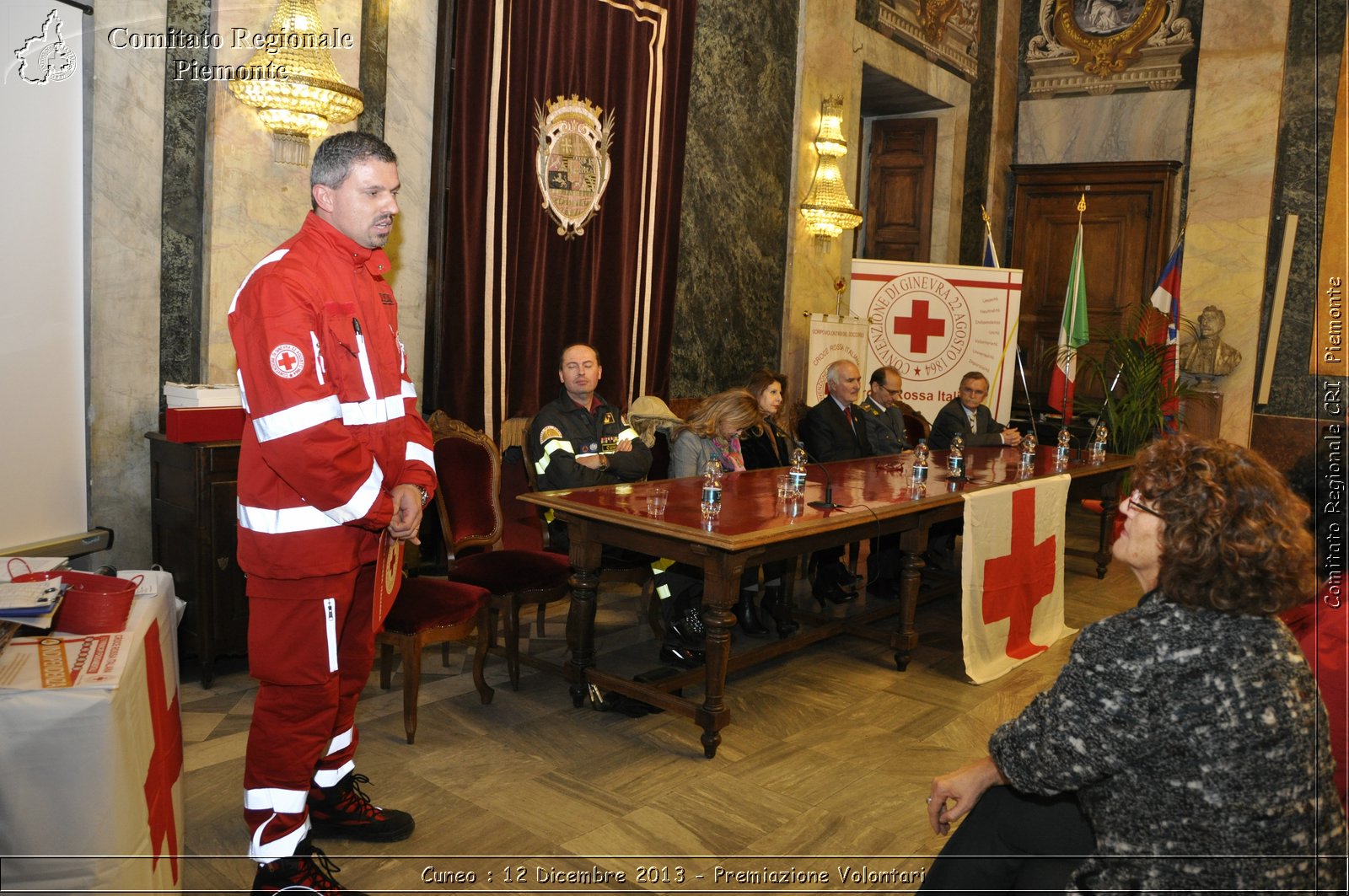 Cuneo - 12 Dicembre 2013 - Premiazione Volontari - Comitato Regionale del Piemonte