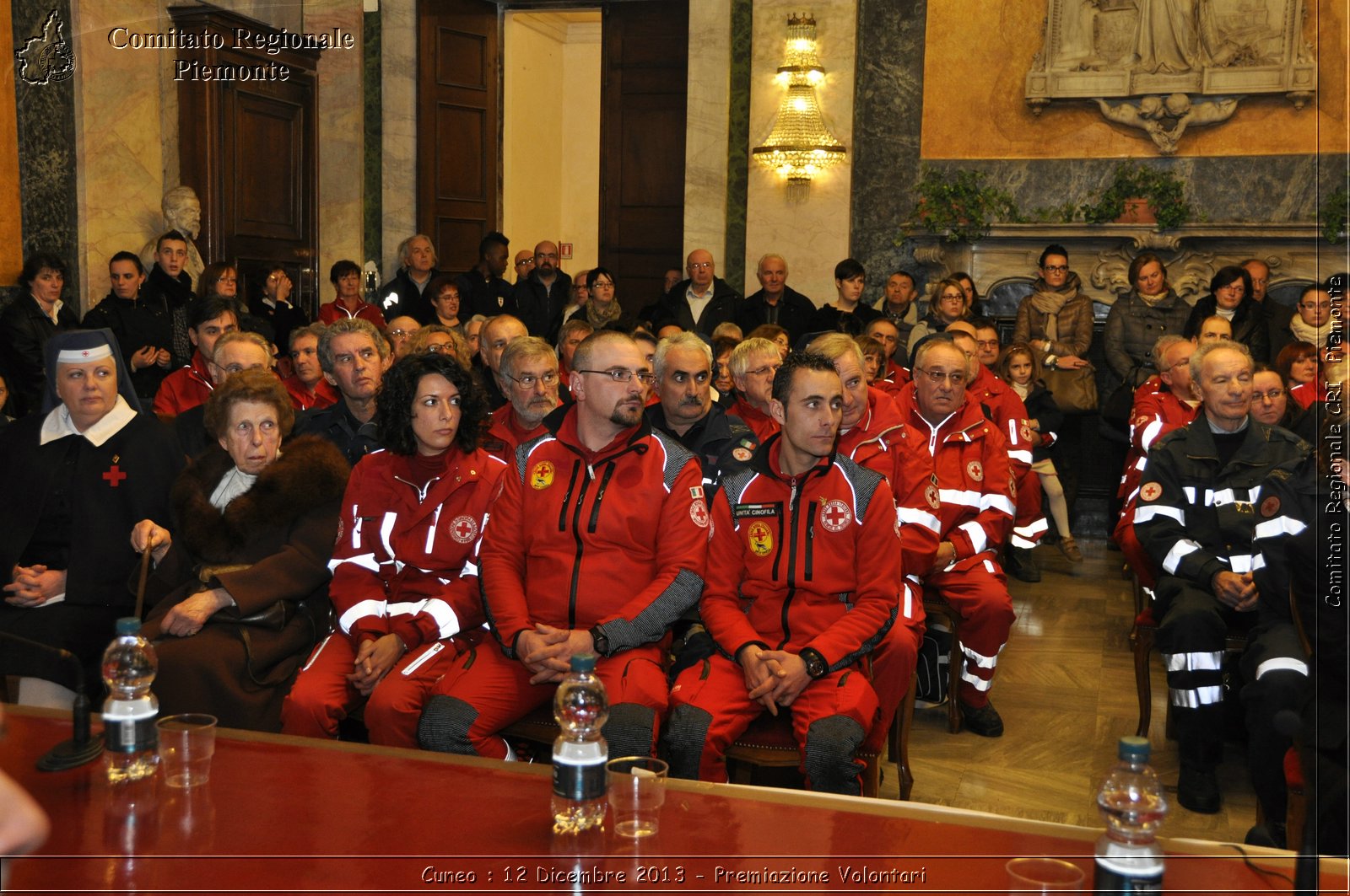 Cuneo - 12 Dicembre 2013 - Premiazione Volontari - Comitato Regionale del Piemonte