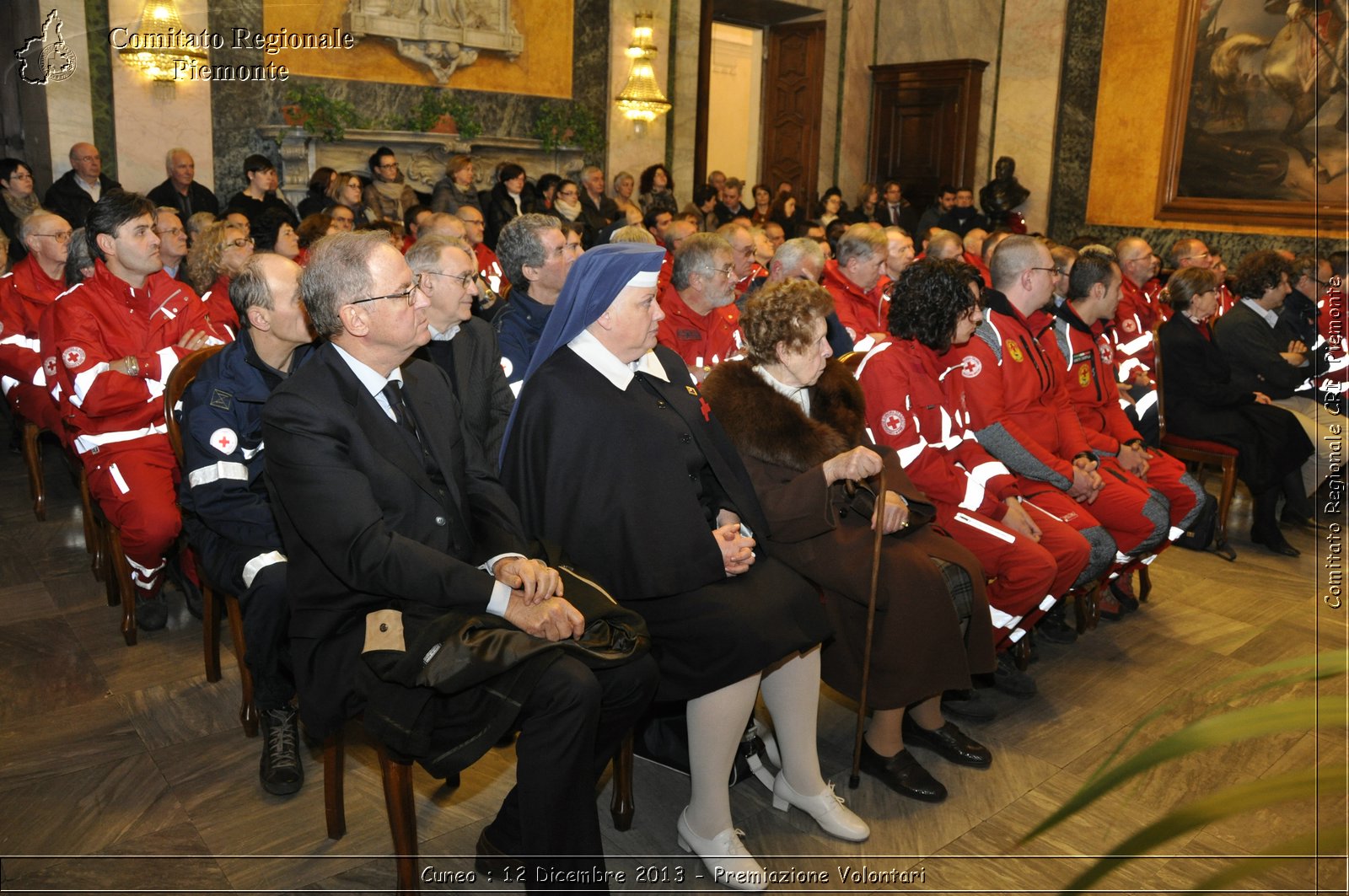 Cuneo - 12 Dicembre 2013 - Premiazione Volontari - Comitato Regionale del Piemonte