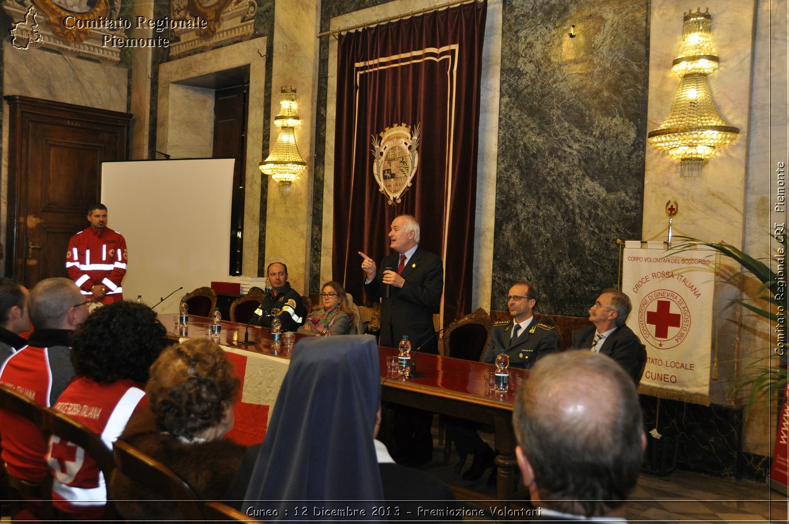 Cuneo - 12 Dicembre 2013 - Premiazione Volontari - Comitato Regionale del Piemonte