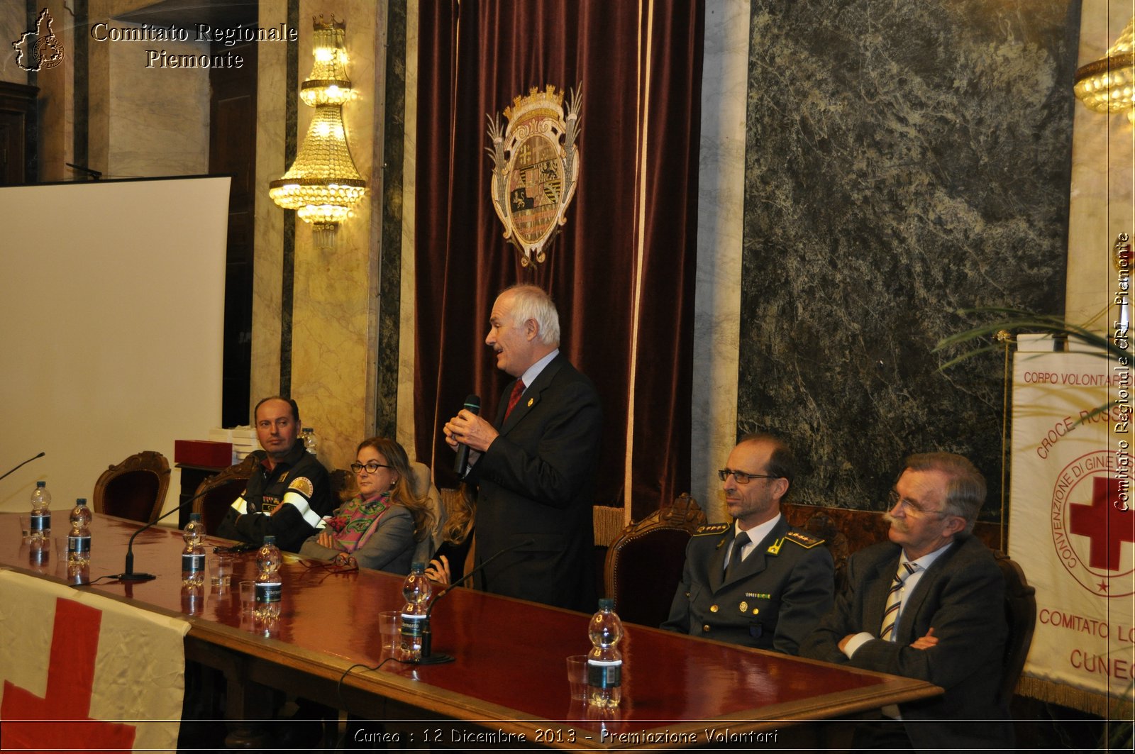 Cuneo - 12 Dicembre 2013 - Premiazione Volontari - Comitato Regionale del Piemonte