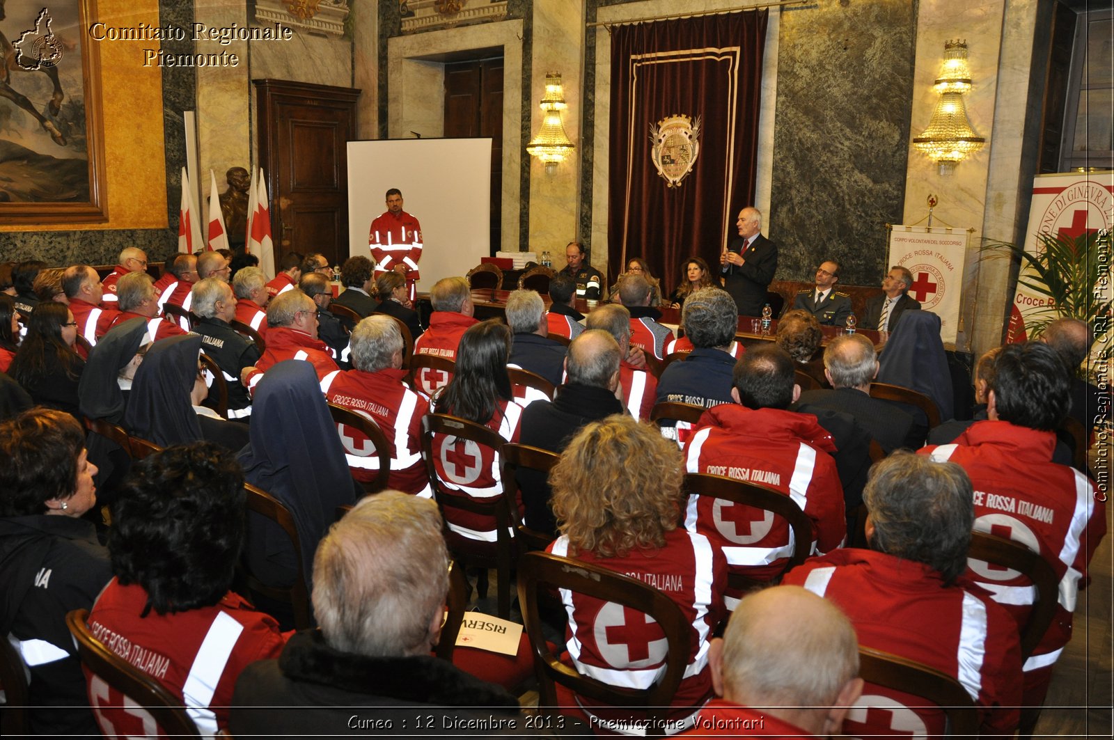 Cuneo - 12 Dicembre 2013 - Premiazione Volontari - Comitato Regionale del Piemonte