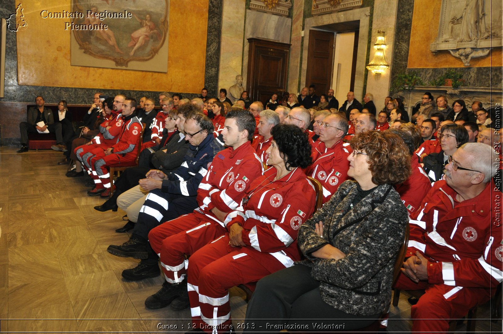 Cuneo - 12 Dicembre 2013 - Premiazione Volontari - Comitato Regionale del Piemonte