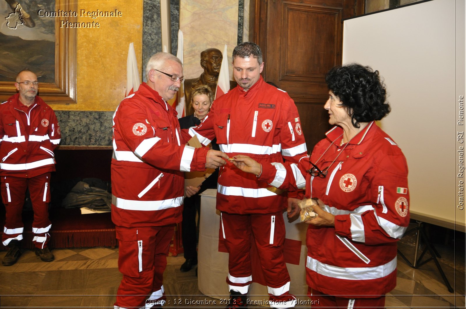 Cuneo - 12 Dicembre 2013 - Premiazione Volontari - Comitato Regionale del Piemonte