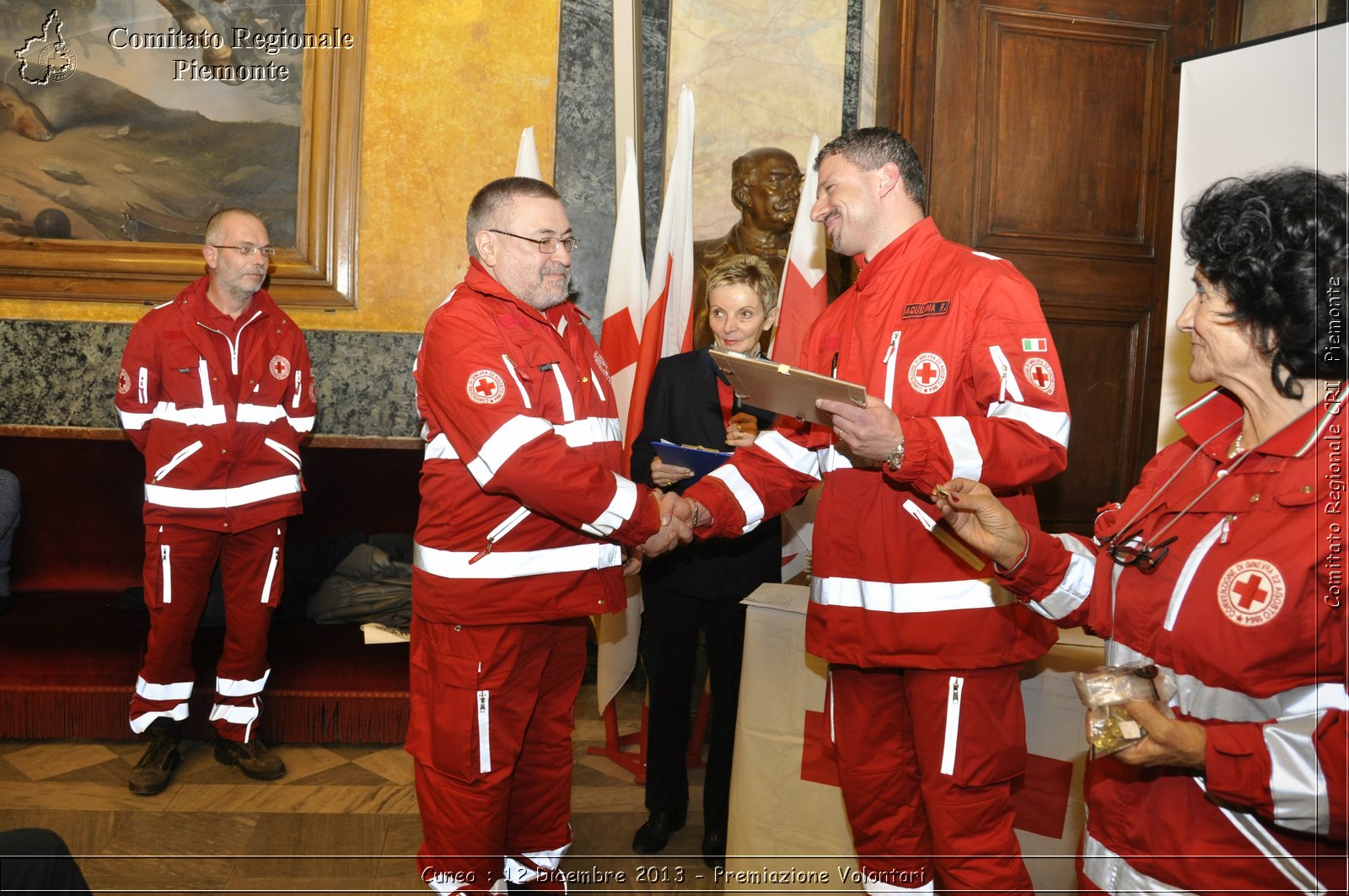 Cuneo - 12 Dicembre 2013 - Premiazione Volontari - Comitato Regionale del Piemonte