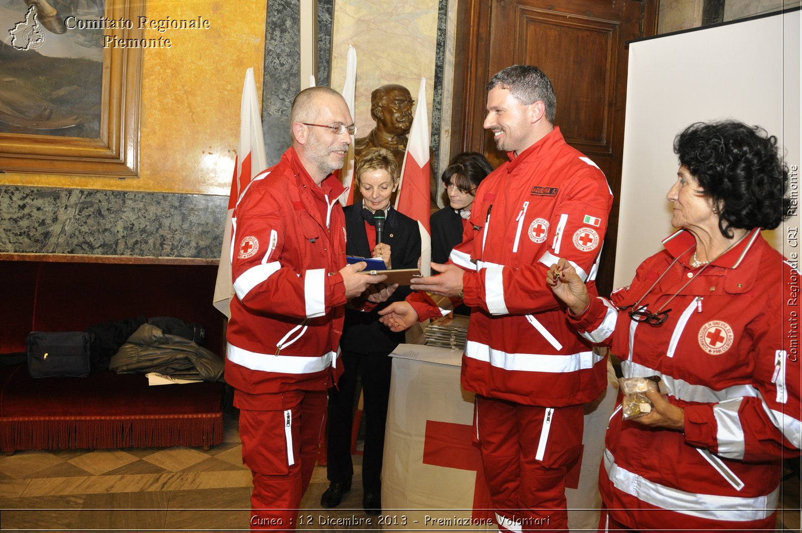 Cuneo - 12 Dicembre 2013 - Premiazione Volontari - Comitato Regionale del Piemonte