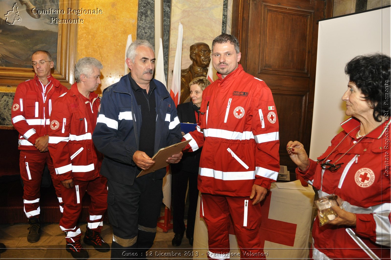 Cuneo - 12 Dicembre 2013 - Premiazione Volontari - Comitato Regionale del Piemonte