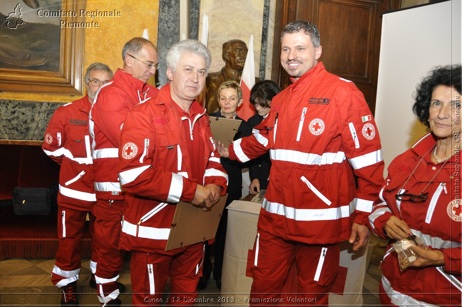 Cuneo - 12 Dicembre 2013 - Premiazione Volontari - Comitato Regionale del Piemonte