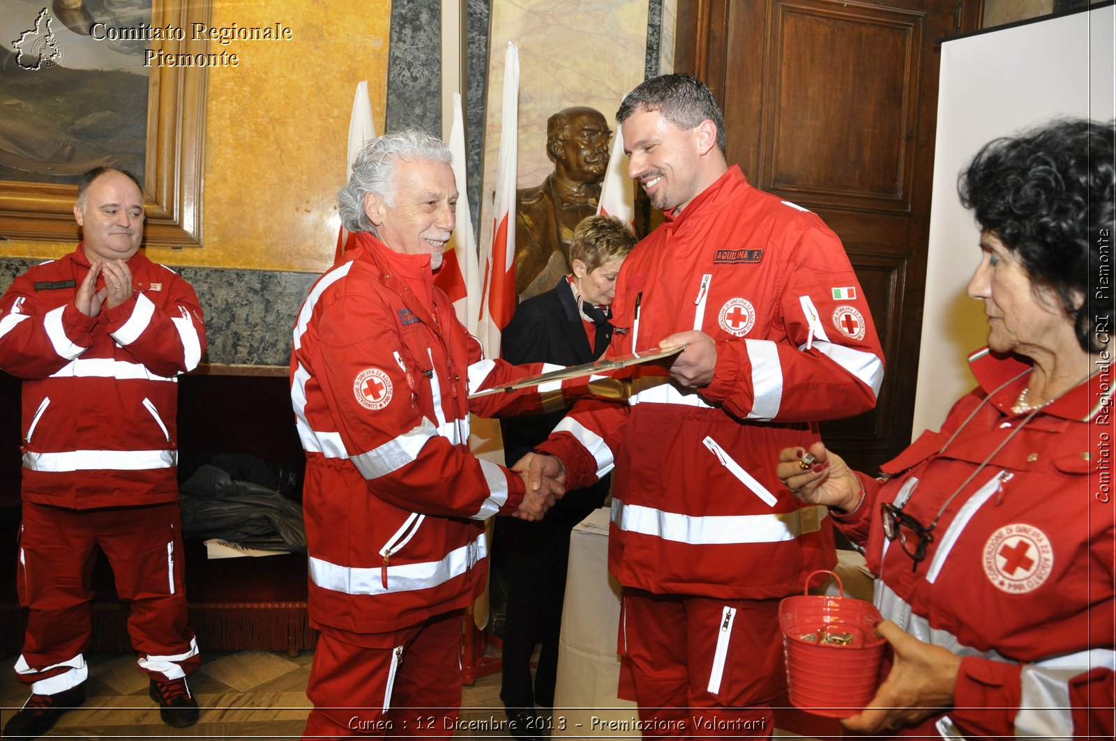 Cuneo - 12 Dicembre 2013 - Premiazione Volontari - Comitato Regionale del Piemonte