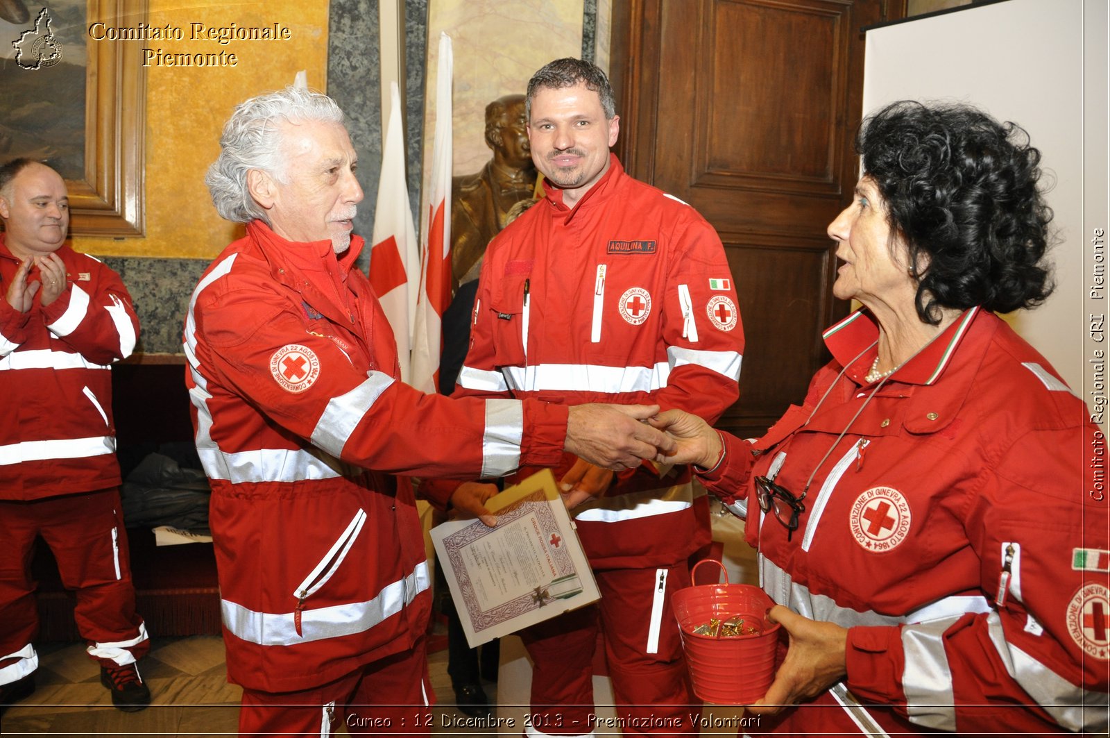 Cuneo - 12 Dicembre 2013 - Premiazione Volontari - Comitato Regionale del Piemonte