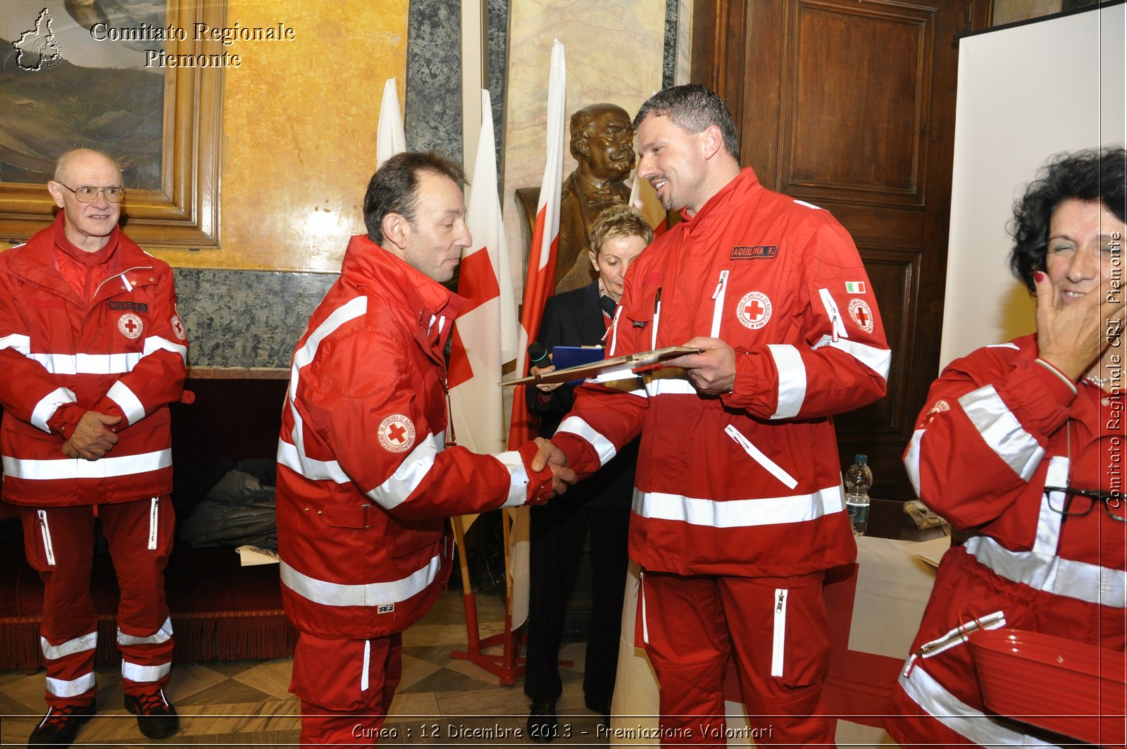 Cuneo - 12 Dicembre 2013 - Premiazione Volontari - Comitato Regionale del Piemonte