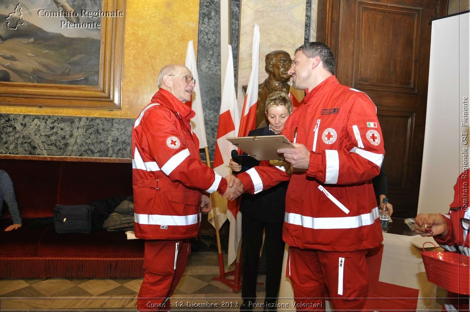 Cuneo - 12 Dicembre 2013 - Premiazione Volontari - Comitato Regionale del Piemonte