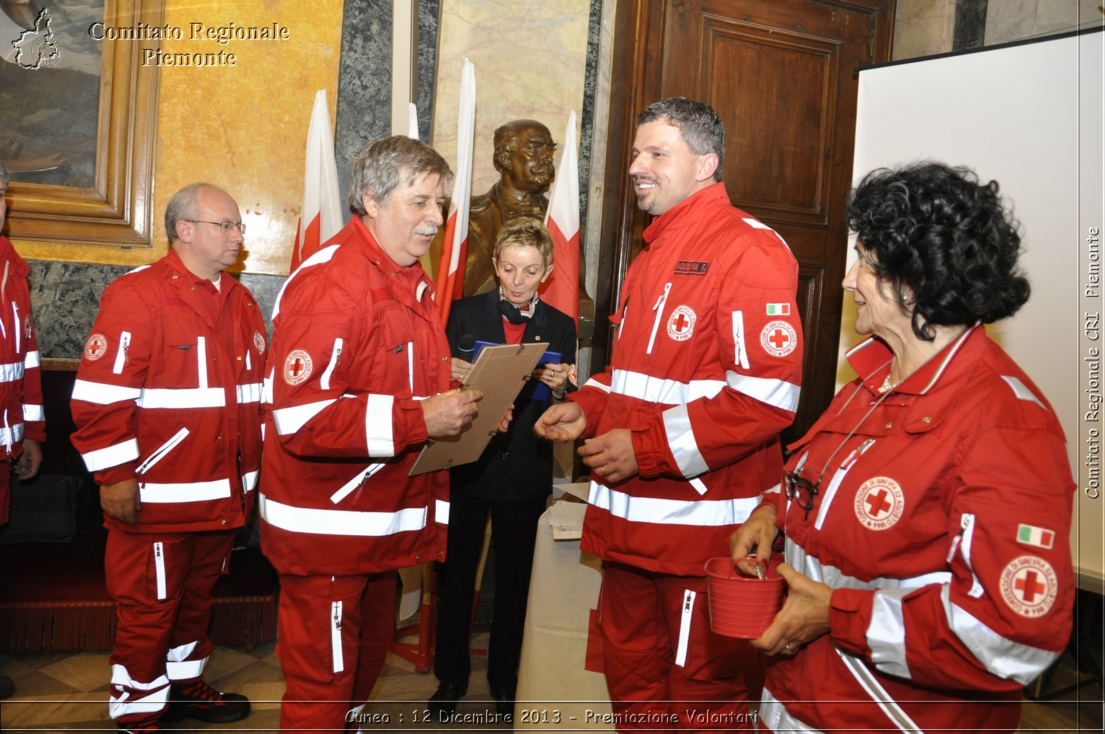 Cuneo - 12 Dicembre 2013 - Premiazione Volontari - Comitato Regionale del Piemonte