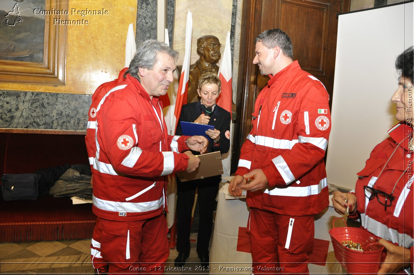 Cuneo - 12 Dicembre 2013 - Premiazione Volontari - Comitato Regionale del Piemonte