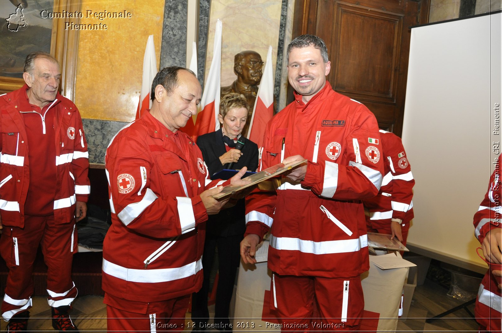 Cuneo - 12 Dicembre 2013 - Premiazione Volontari - Comitato Regionale del Piemonte