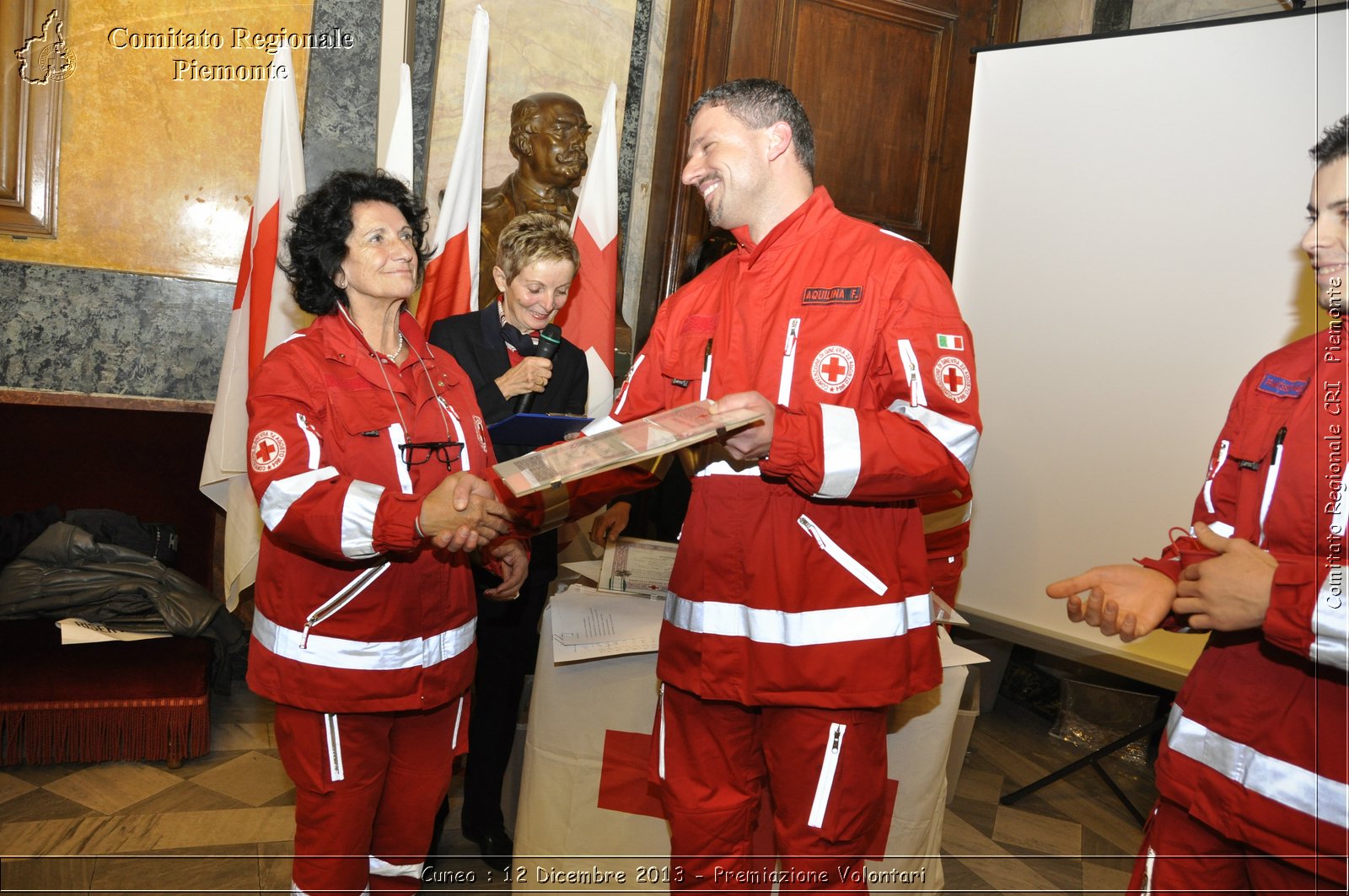 Cuneo - 12 Dicembre 2013 - Premiazione Volontari - Comitato Regionale del Piemonte