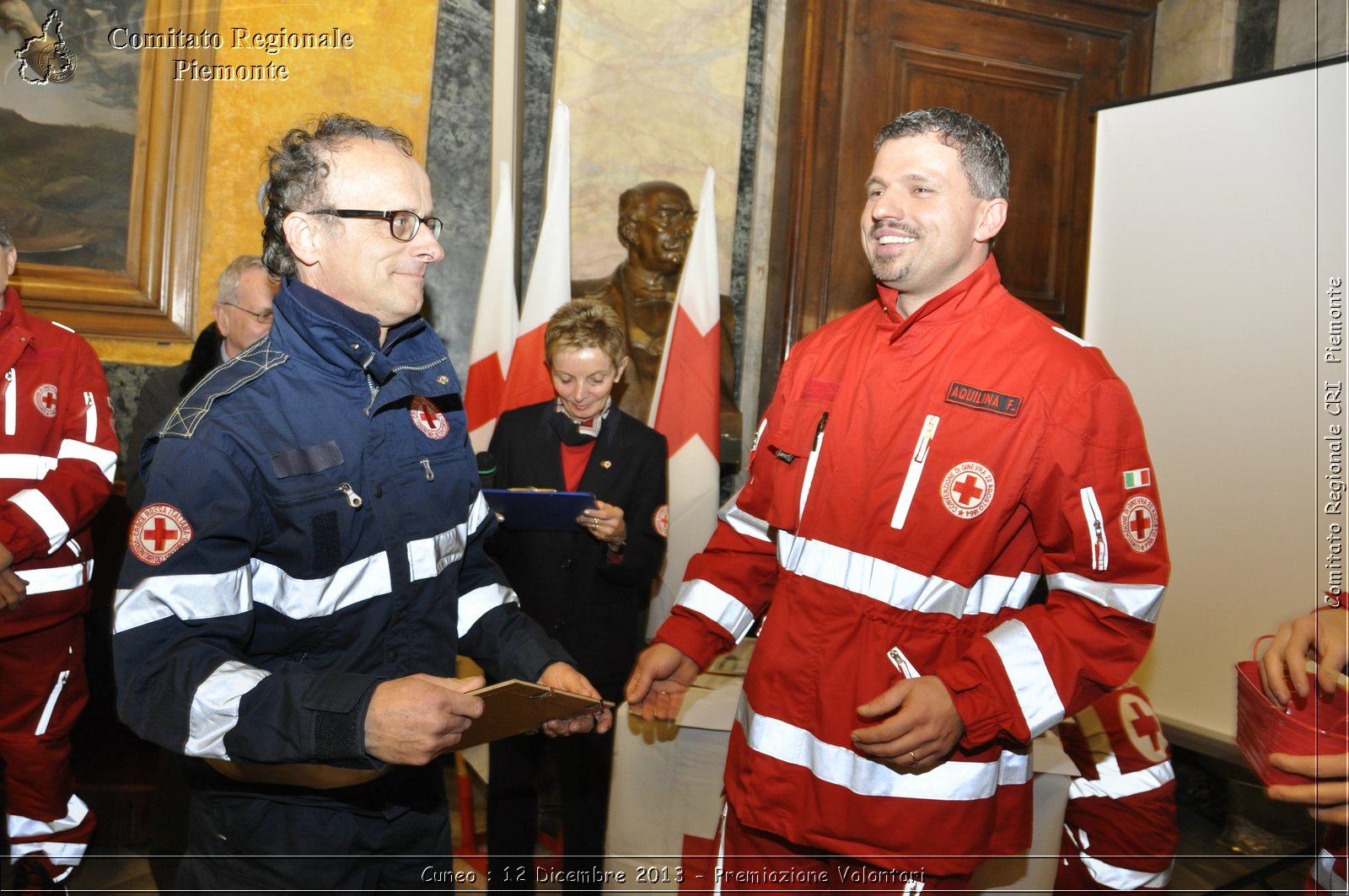 Cuneo - 12 Dicembre 2013 - Premiazione Volontari - Comitato Regionale del Piemonte