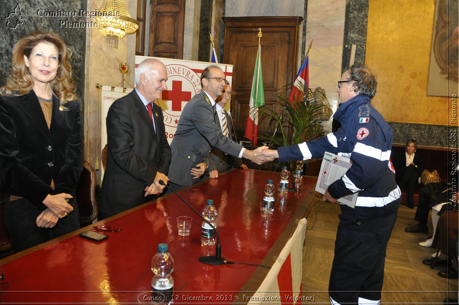 Cuneo - 12 Dicembre 2013 - Premiazione Volontari - Comitato Regionale del Piemonte