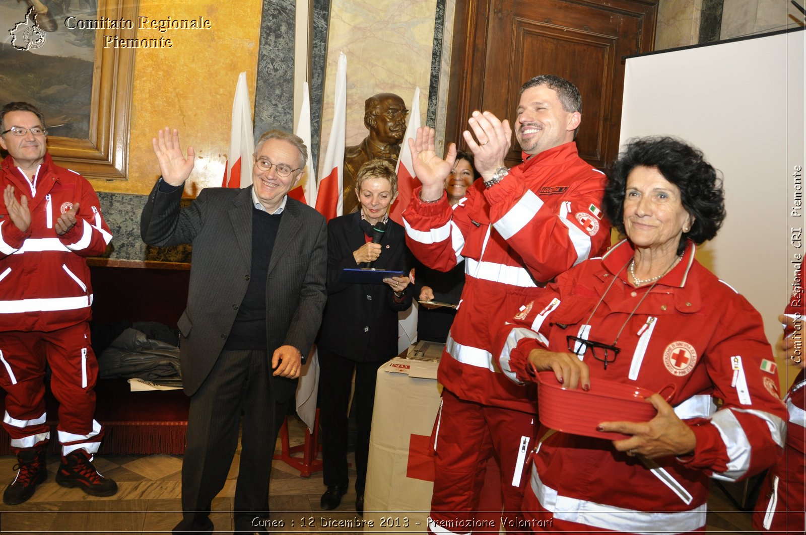 Cuneo - 12 Dicembre 2013 - Premiazione Volontari - Comitato Regionale del Piemonte