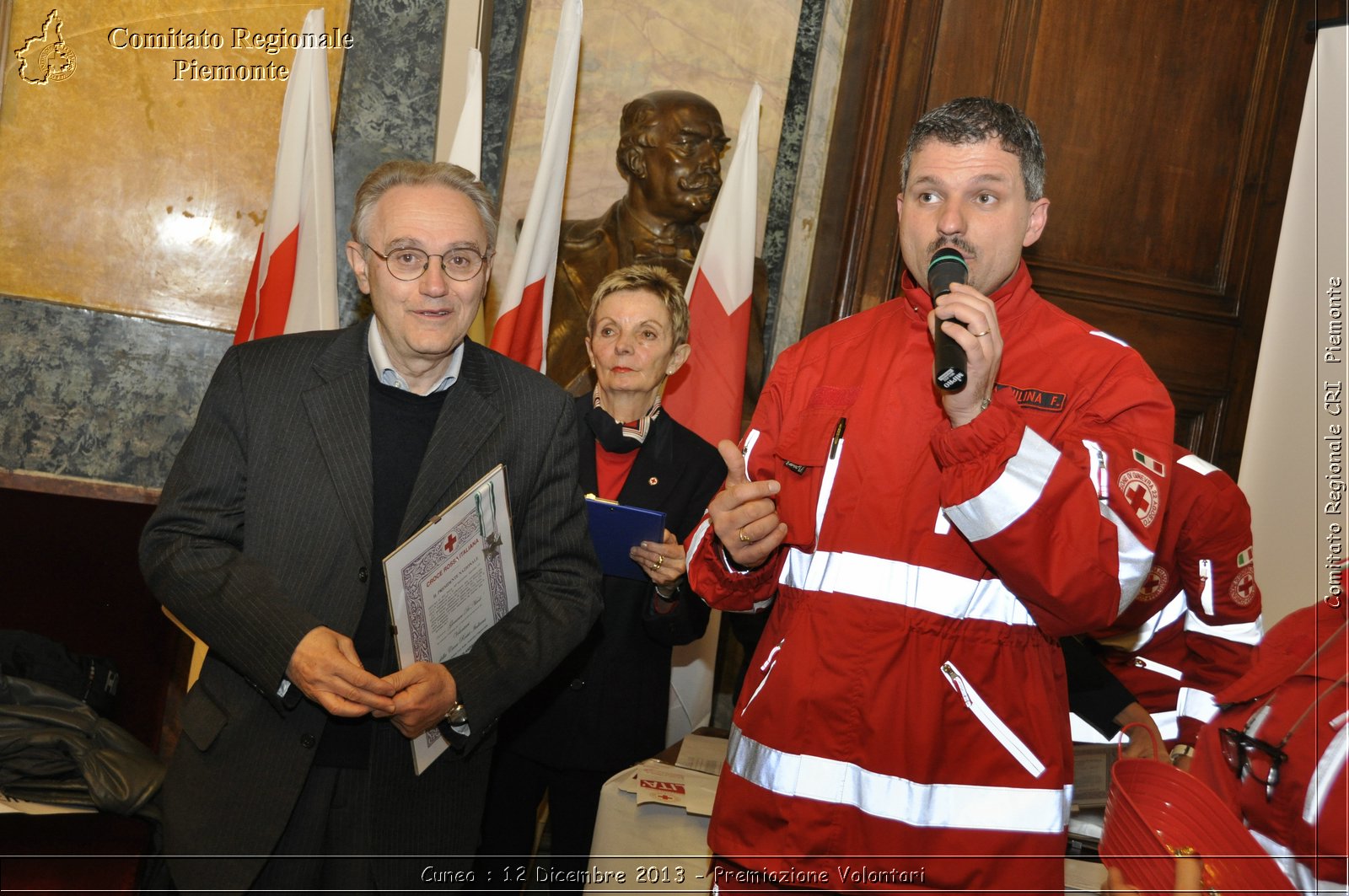 Cuneo - 12 Dicembre 2013 - Premiazione Volontari - Comitato Regionale del Piemonte