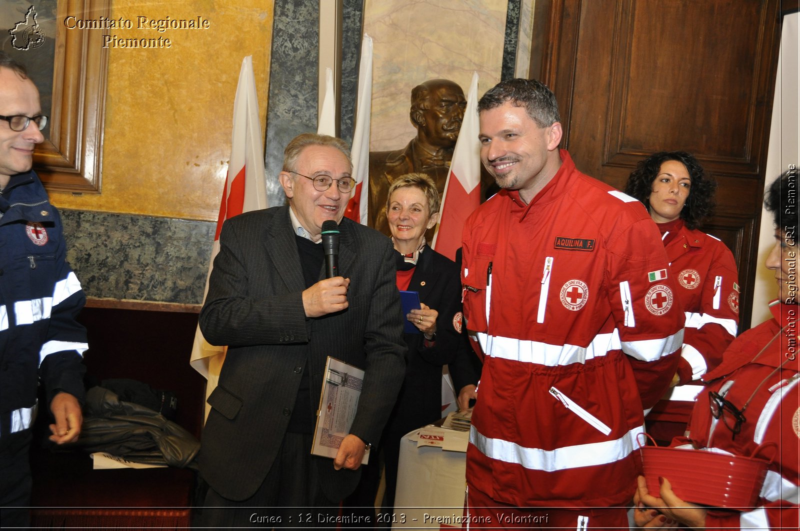 Cuneo - 12 Dicembre 2013 - Premiazione Volontari - Comitato Regionale del Piemonte