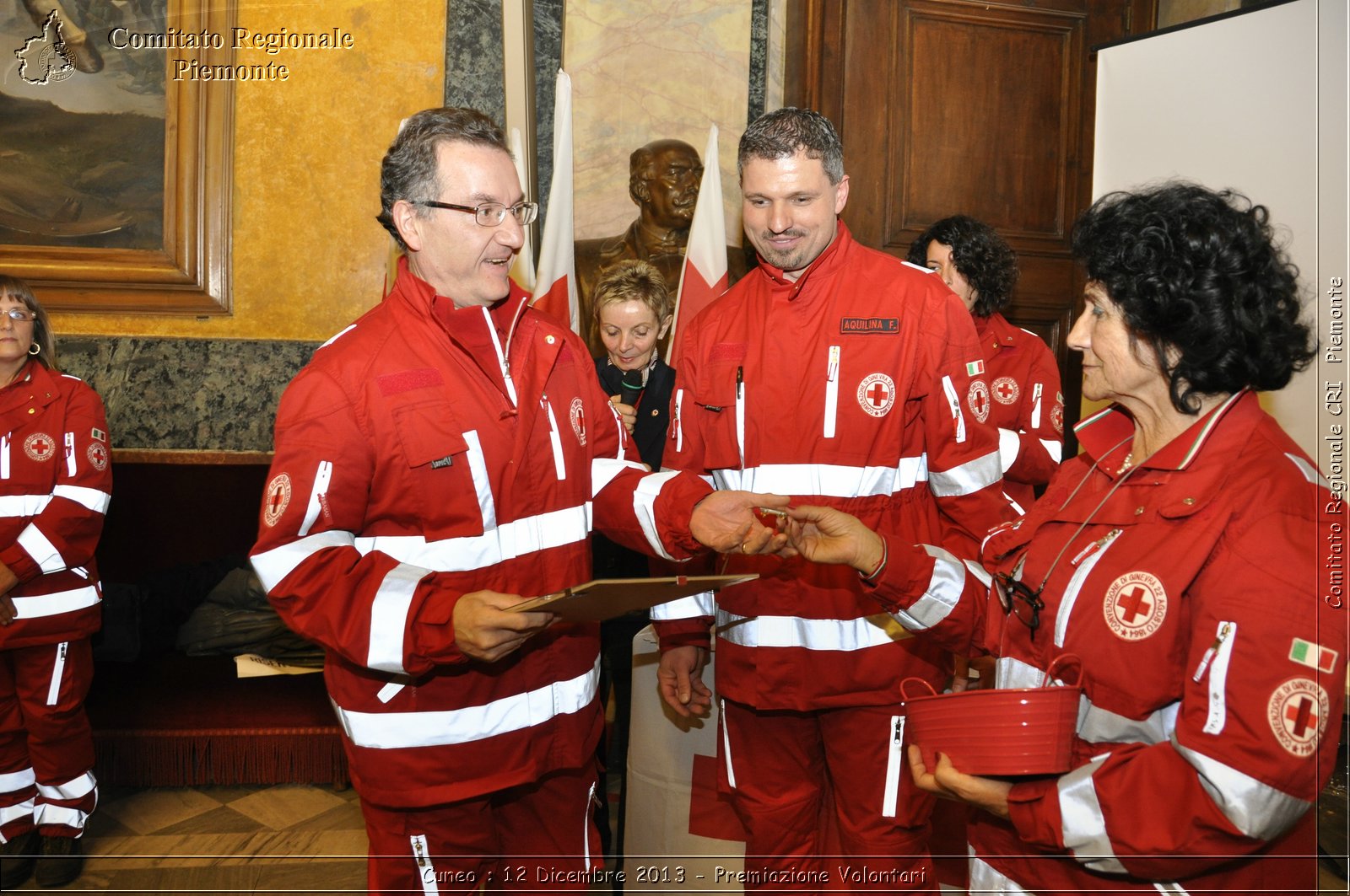 Cuneo - 12 Dicembre 2013 - Premiazione Volontari - Comitato Regionale del Piemonte