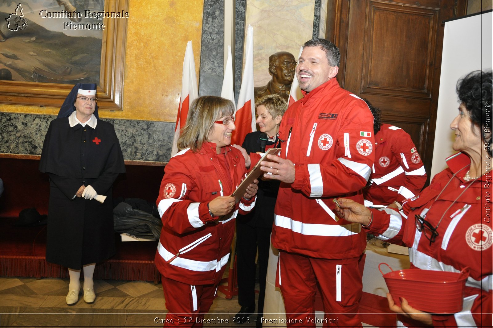 Cuneo - 12 Dicembre 2013 - Premiazione Volontari - Comitato Regionale del Piemonte