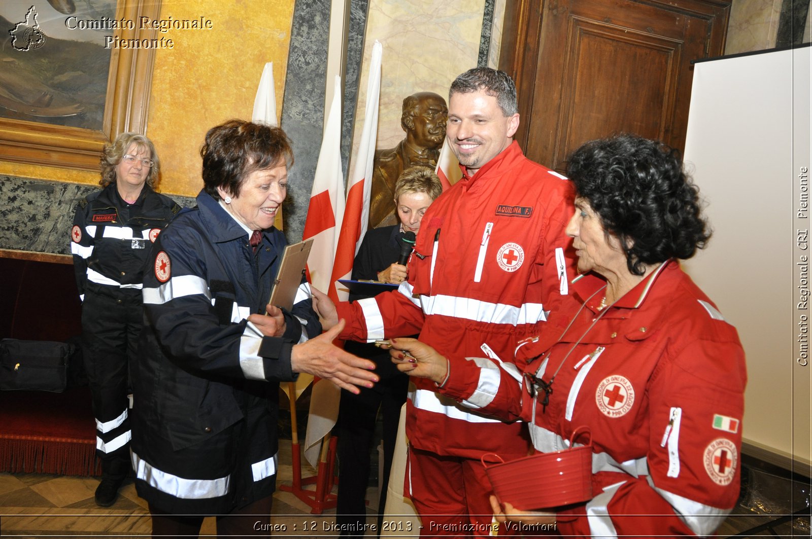 Cuneo - 12 Dicembre 2013 - Premiazione Volontari - Comitato Regionale del Piemonte