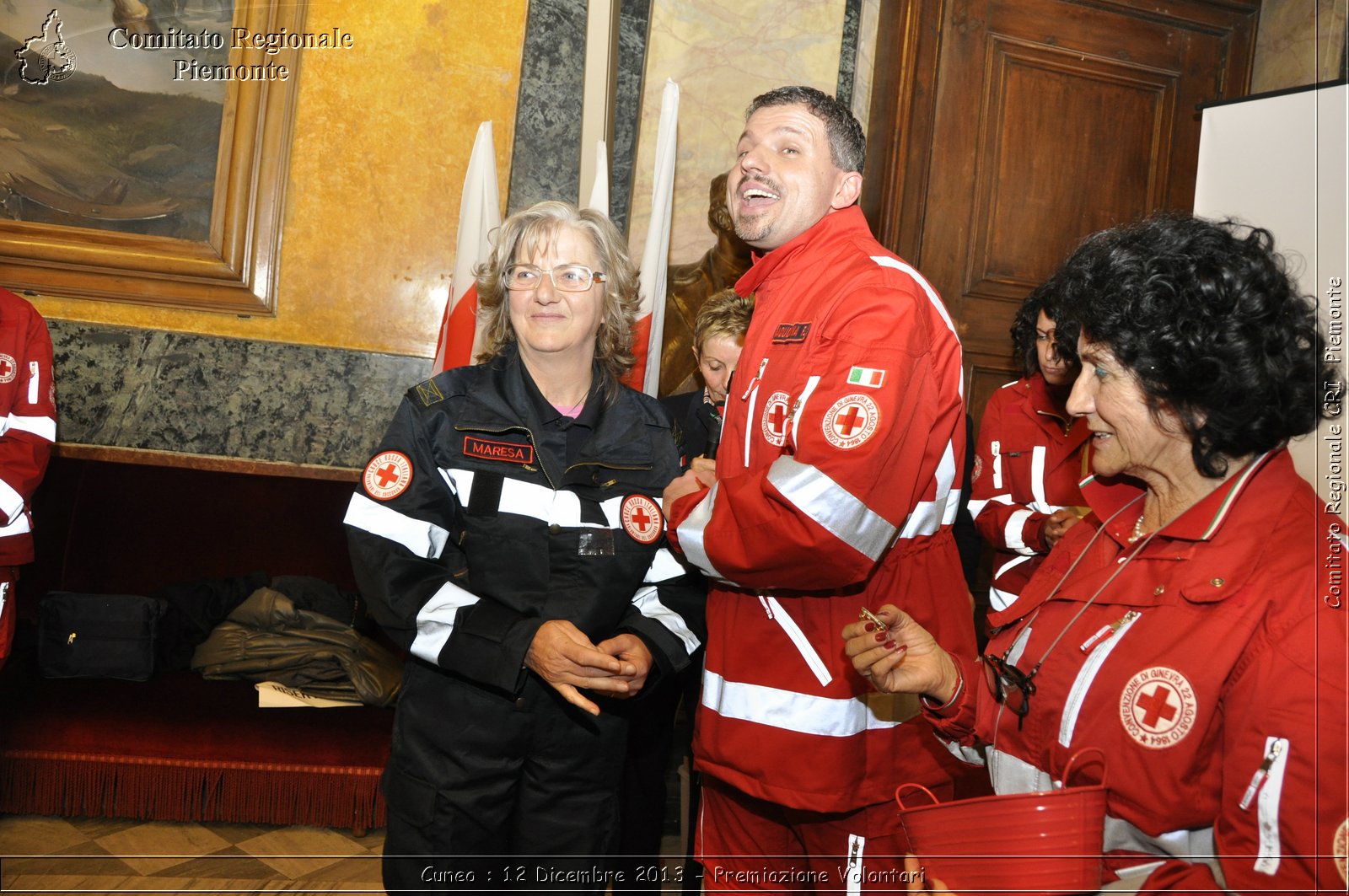 Cuneo - 12 Dicembre 2013 - Premiazione Volontari - Comitato Regionale del Piemonte