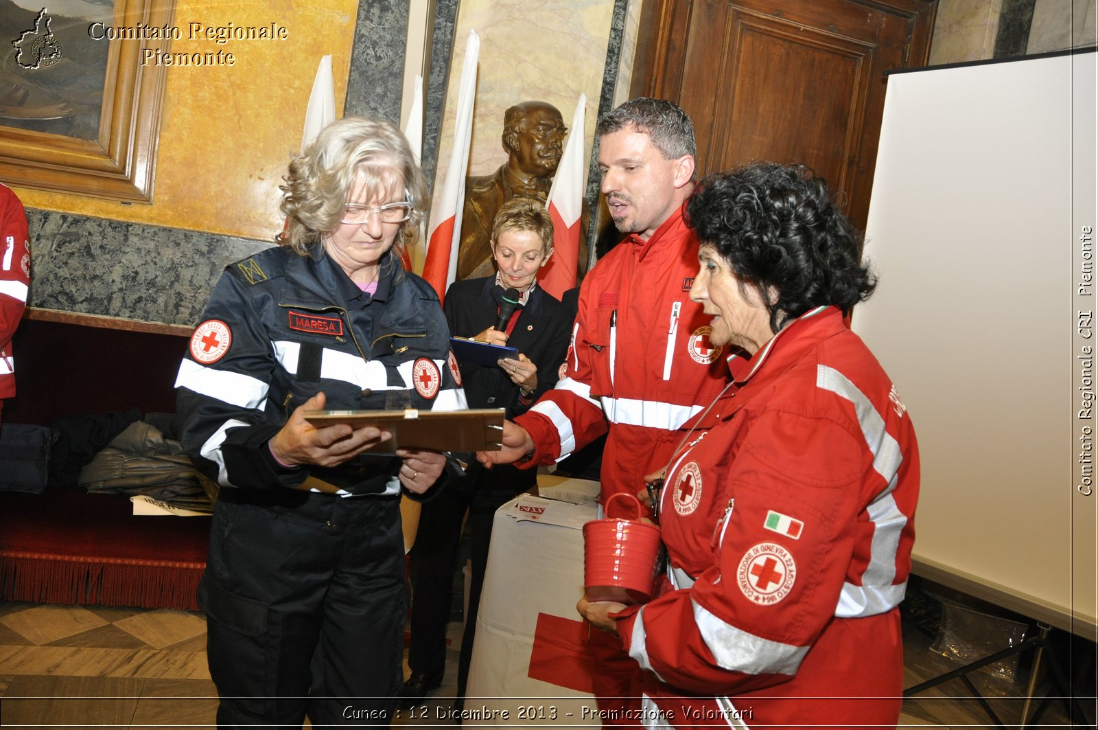 Cuneo - 12 Dicembre 2013 - Premiazione Volontari - Comitato Regionale del Piemonte