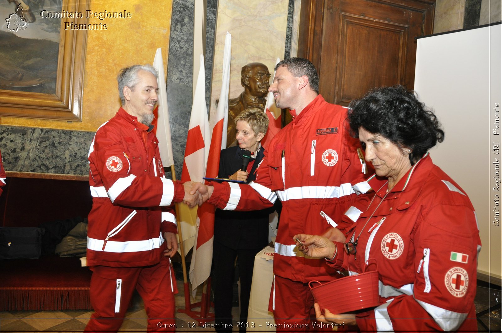 Cuneo - 12 Dicembre 2013 - Premiazione Volontari - Comitato Regionale del Piemonte