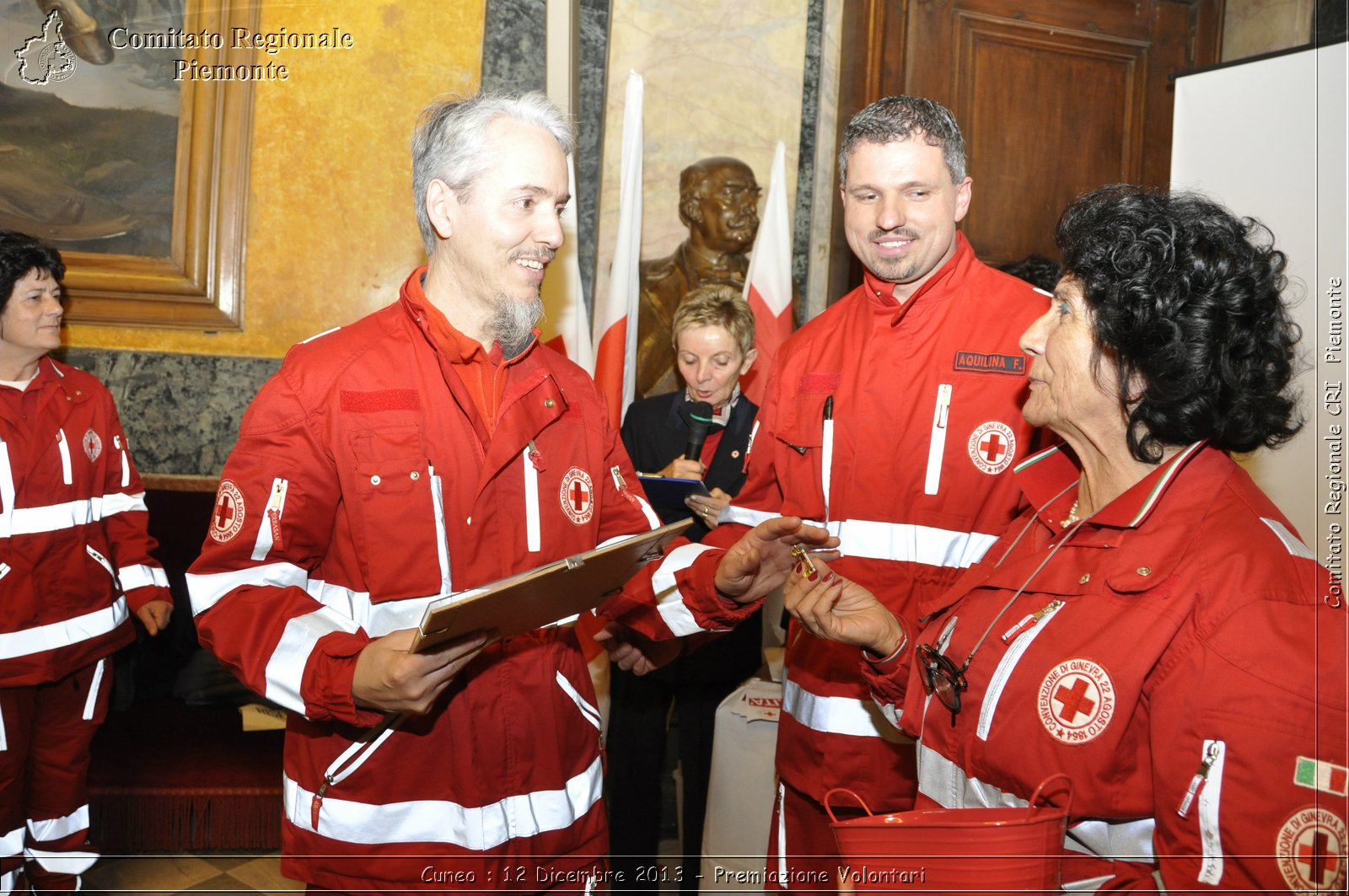 Cuneo - 12 Dicembre 2013 - Premiazione Volontari - Comitato Regionale del Piemonte