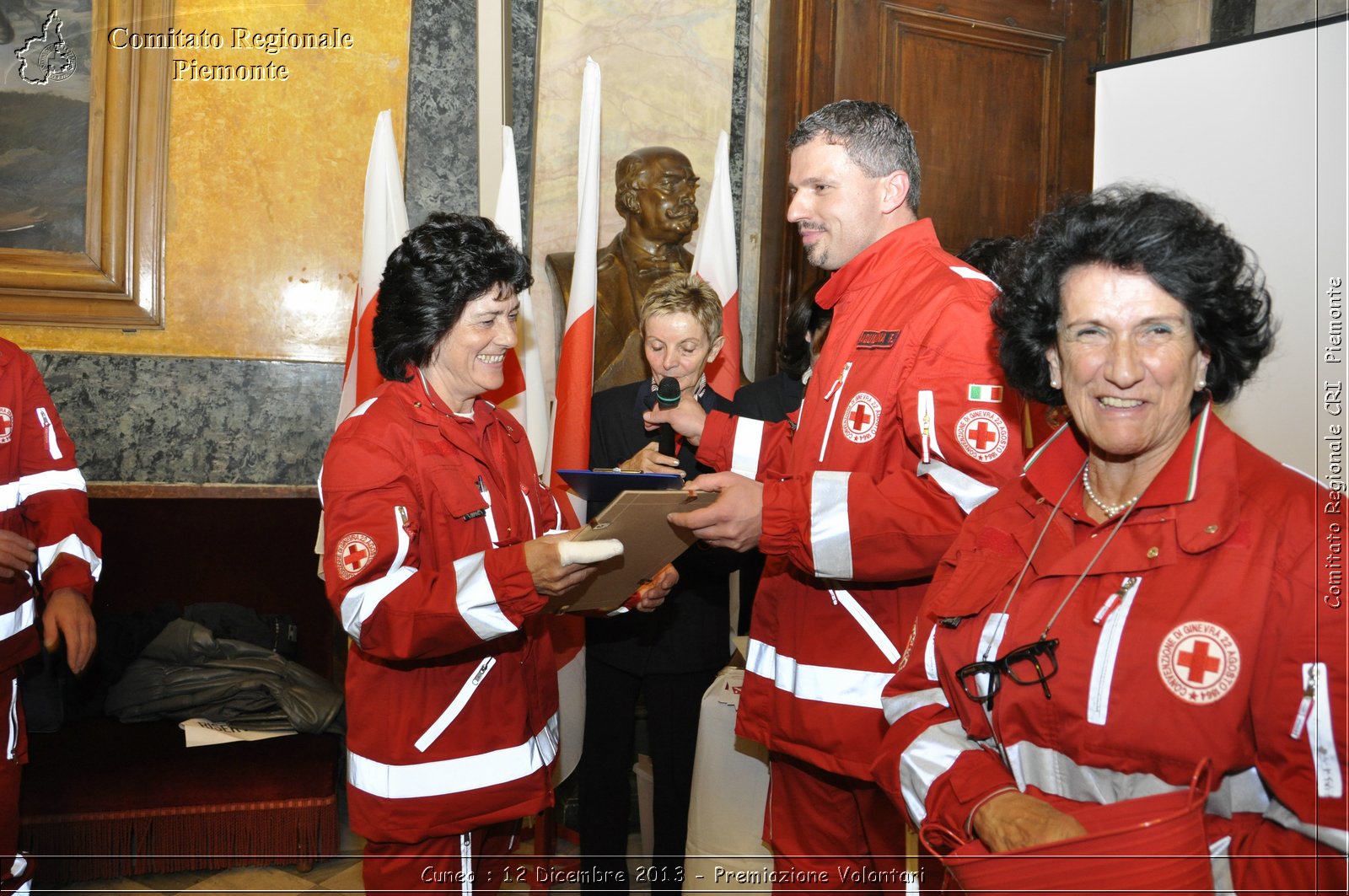 Cuneo - 12 Dicembre 2013 - Premiazione Volontari - Comitato Regionale del Piemonte