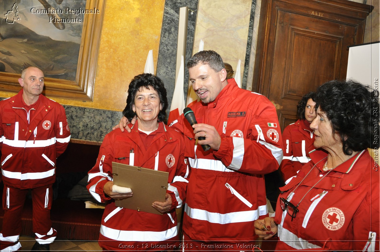 Cuneo - 12 Dicembre 2013 - Premiazione Volontari - Comitato Regionale del Piemonte